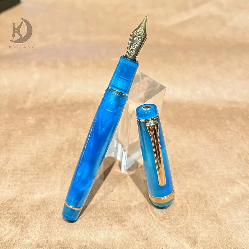 JX 21 Luxuriöser Premium Business-Schreibstift aus Acryl, Einzigartiges Design Souvenir-Füllfederhalter, Ideal für Führungskräfte – Detail 6