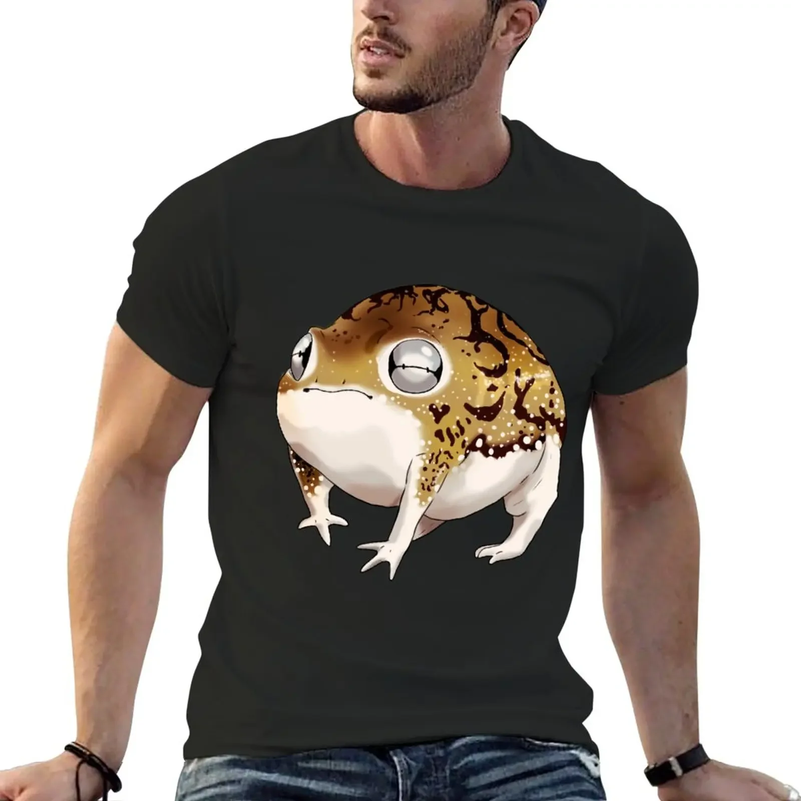 Desert rain frog (Breviceps macrops) T-Shirt hippie clothes kawaii clothes men clothings