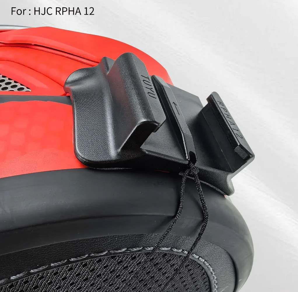 Para hjc rpha 12 capacete de alumínio personalizado montagem queixo para gopro13 12 11 10 9 8 dji ação 5pro 4 insta360 x2 x3 x4 ace pro2 câmeras