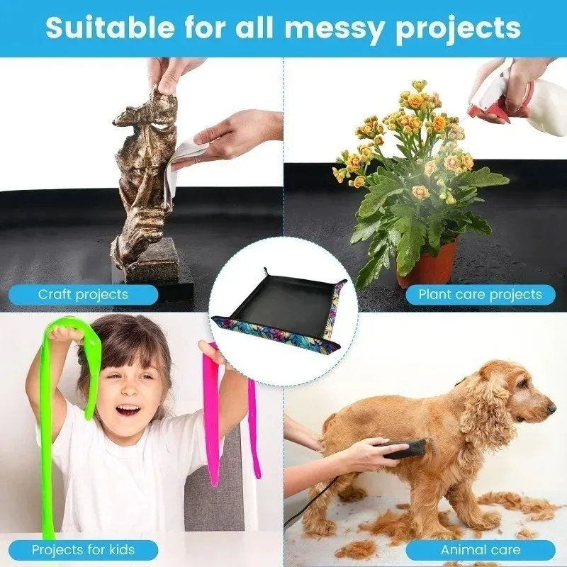 19.69 × 19.69 بوصة 2026 جديد مطبوعة أكسفورد البستنة حصيرة التربة تغيير الوسادة ل بوتينغ وزراعة أدوات الحدائق واللوازم