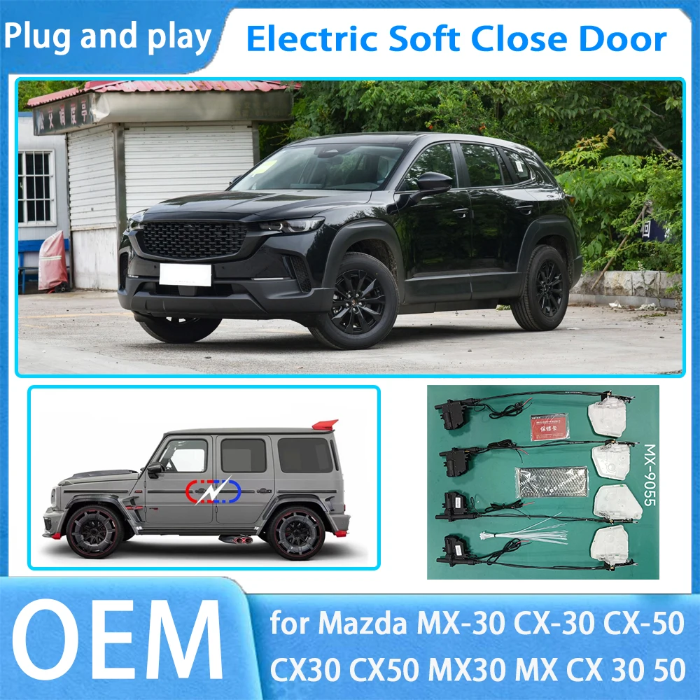 

for Mazda MX-30 CX-30 CX-50 CX30 CX50 MX30 MX CX 30 OEM Car Soft Close Door System Electric Auto Pull Power Latch Power Closing