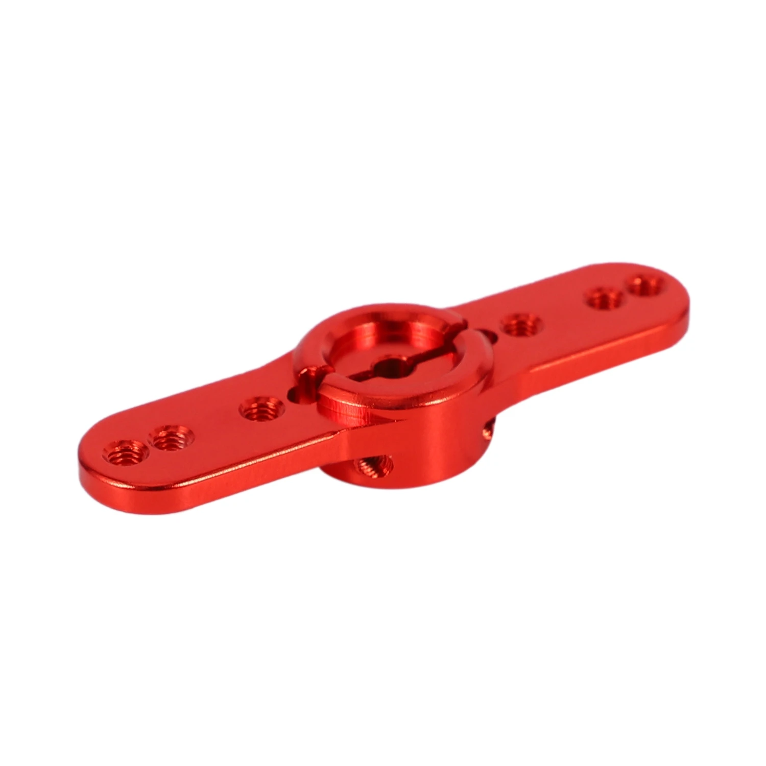 Metal 15T Servo Horn 15 Tooth Steering Servo Arm for 1/5 RC Climbing Car Gasoline / Electricity Red