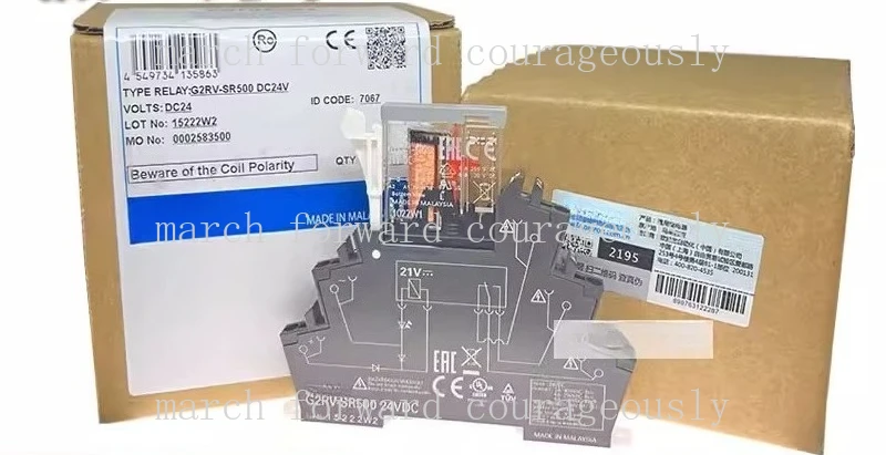 Original for Omron G2RV-ST500 ST700 SR500 501 DC24V Thin-Type Relay 1-S-G