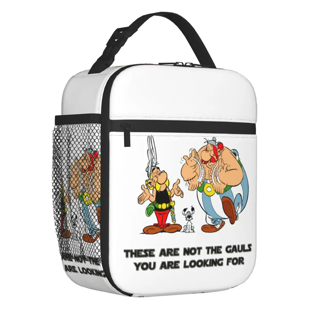 

Custom These Aren't The Gauls You're Looking For Lunch Bag Women Cooler Warm Insulated Lunch Box for Student School