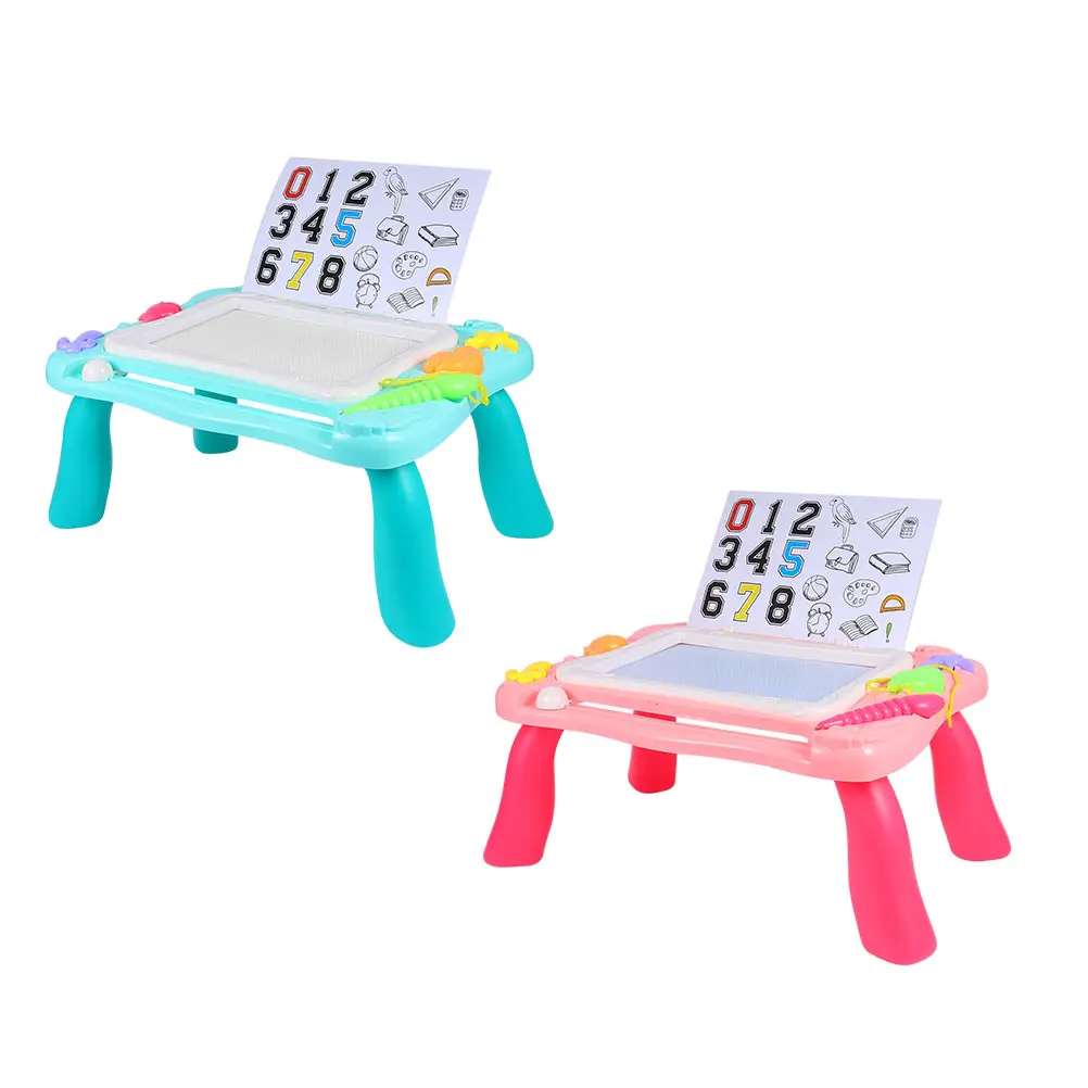 2 Pcs Magnetic Writing Board Baby Toy Multifunctional Plastic Drawing Pad Kids Toys