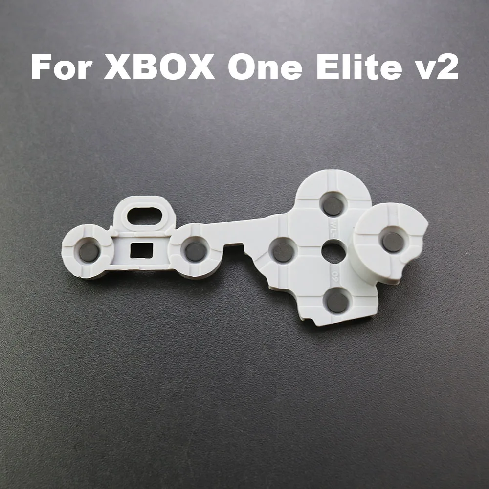 YUXI-Goma conductora de 1 piezas para Xbox Series X/S, controlador inalámbrico para Xbox One Slim / Elite V2, piezas de reparación de botones de