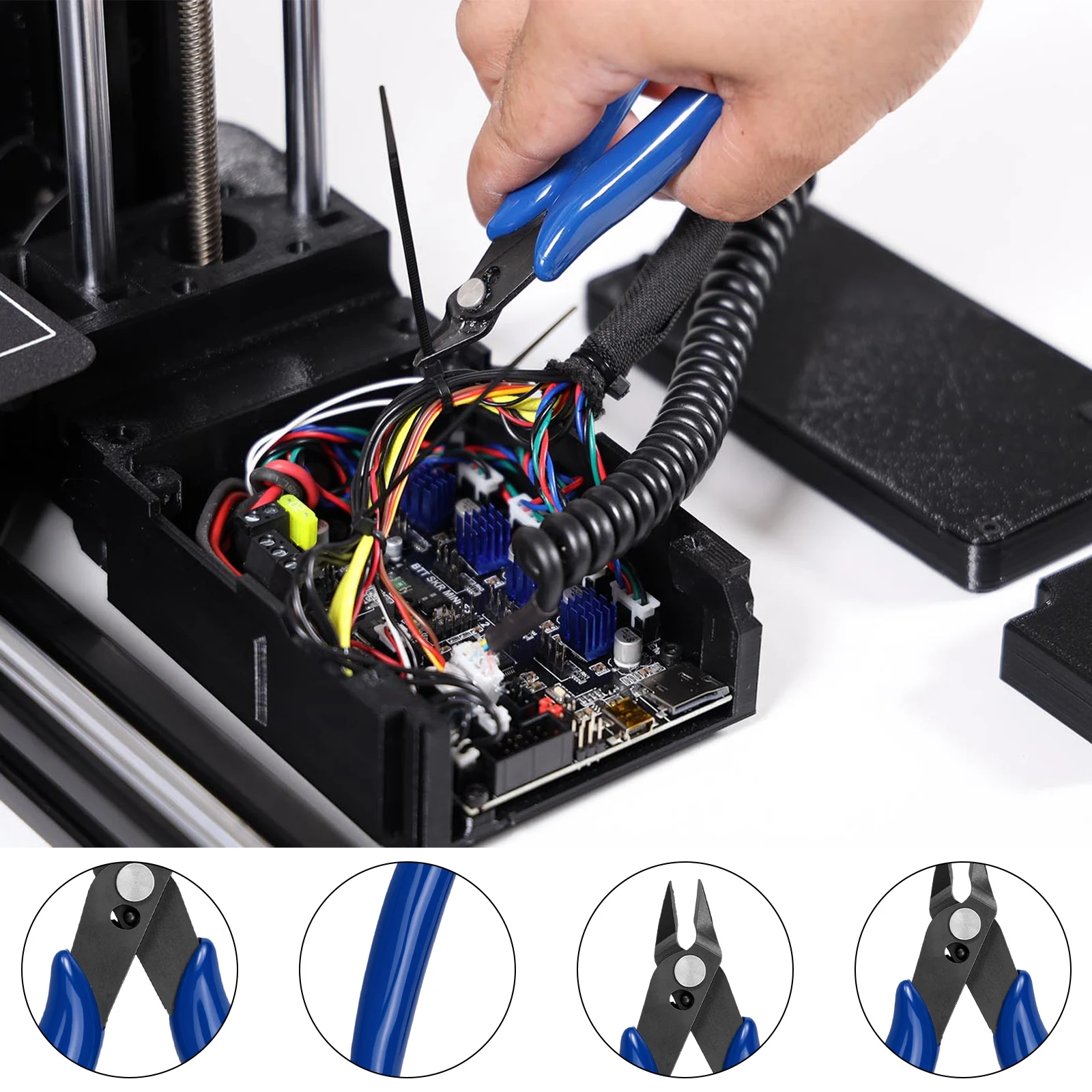 50Pcs 3D Print Deburring Tool Set Multipurpose Blades Removing Burr Deburring Tool 3D Printing Tools 3D Printer Deburring Tool