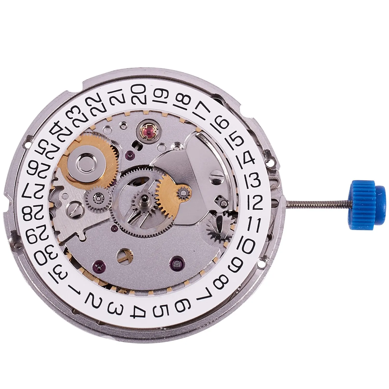 for ETA 2824-2 SELLITA SW200 White 3H Mechanical Watch Clock Movement