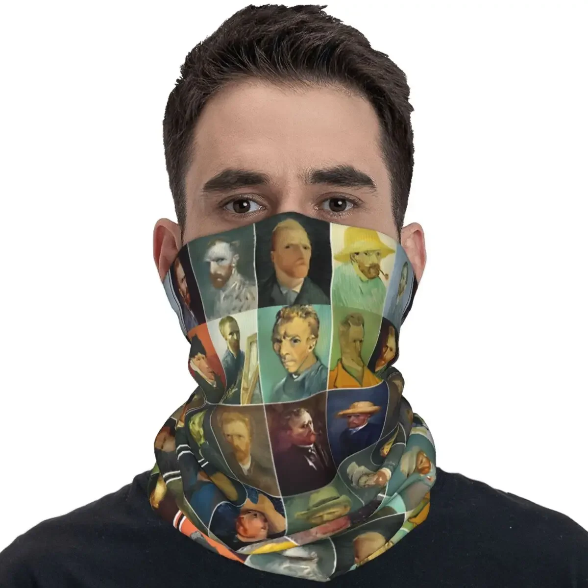 Vincent Van Gogh Bandana Funny Balaclava Summer Hunting Fishing Sun Protection Cycling Mask Neck Warmer Face Cover Mask