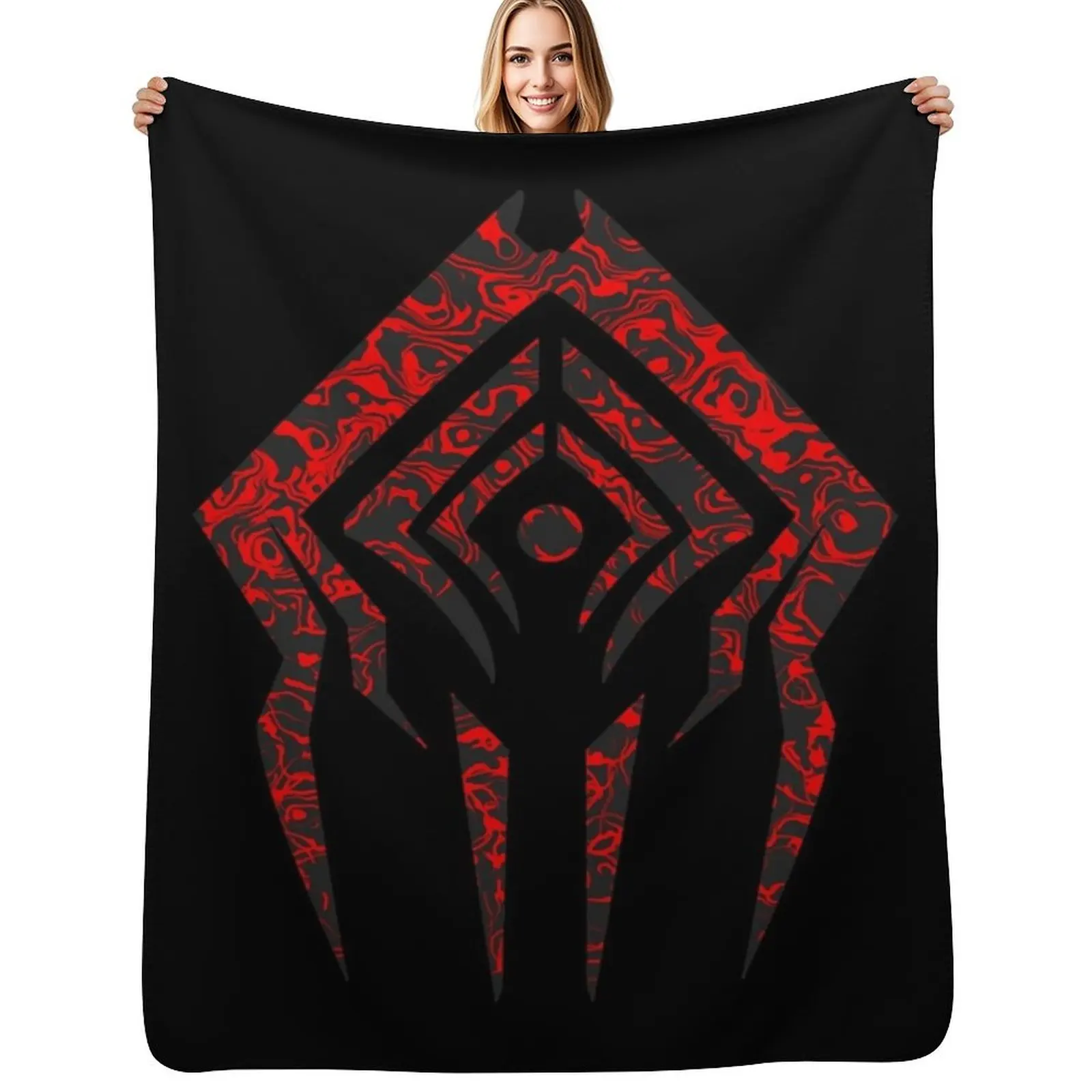 

Warframe Stalker Sigil Classic Throw Blanket Hairy Sofa Quilt Hairys Blanket