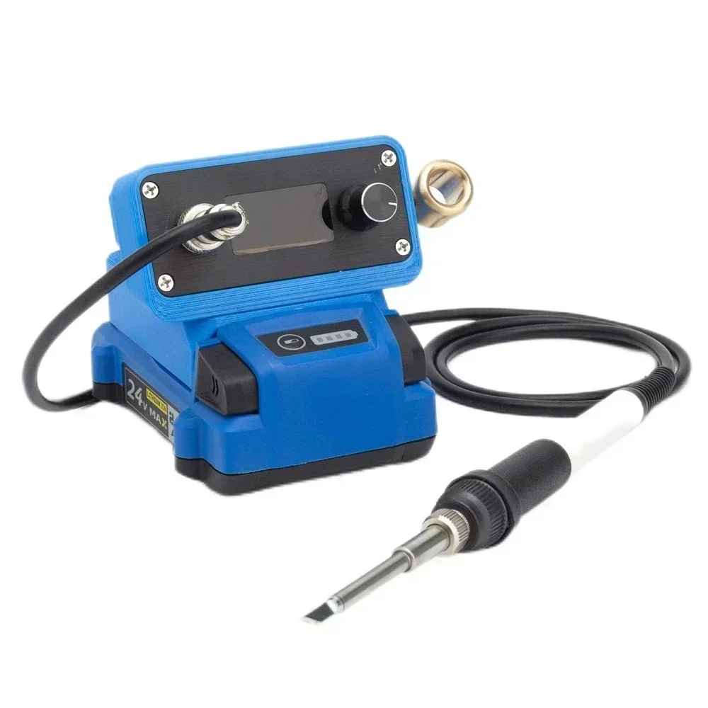 OLED Digital T12 Soldering Station Electronic Soldering Iron Tip For Kobalt 24V Li-ion Battery (Not include battery)