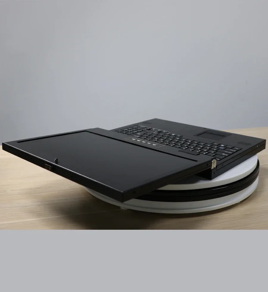 Portable Monitor Keyboard Mouse 15.6/17.3-Inch Portable Data Center Mobile HD All-in-One Machine