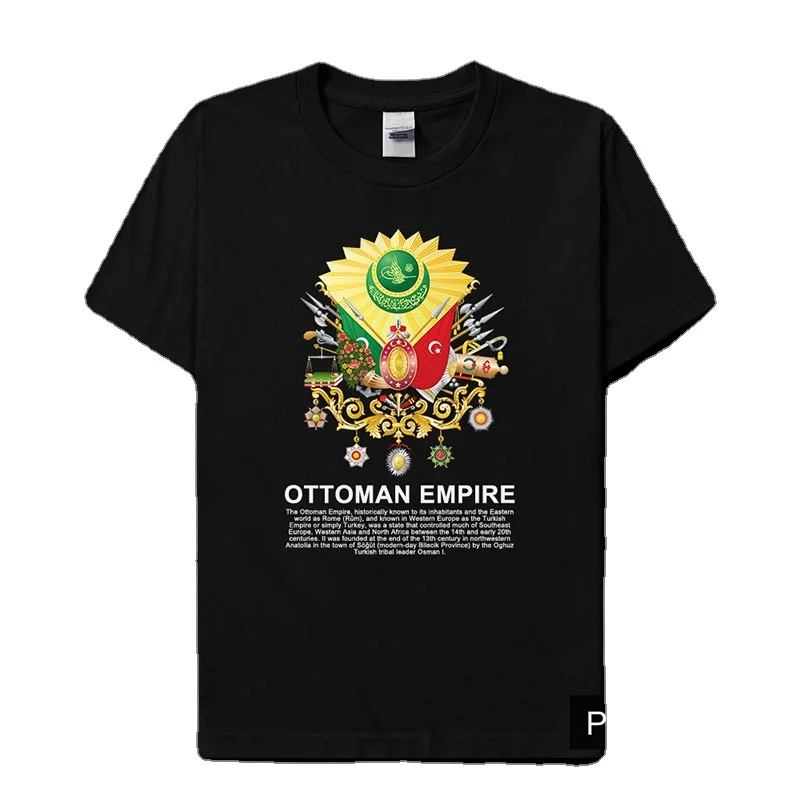 

Turkey, Ottoman Empire T-Shirt Cotton O-Neck Short Sleeve Men's T Shirt New Size S-3XL