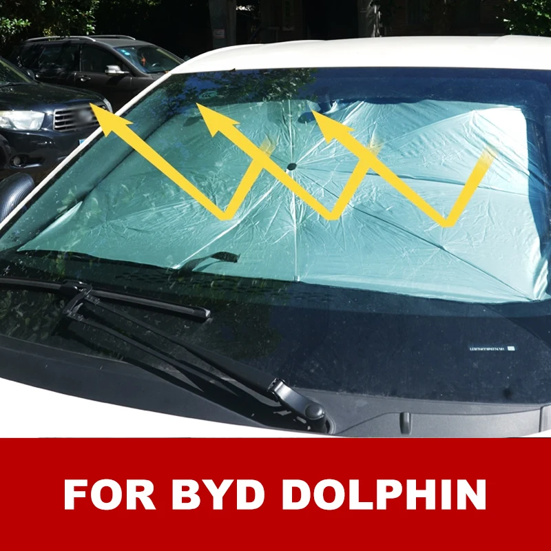 

Car Sunshade Umbrella Car Sun Shade Protector Parasol Summer Sun Interior Windshield Protection Accessories For Byd Dolphin