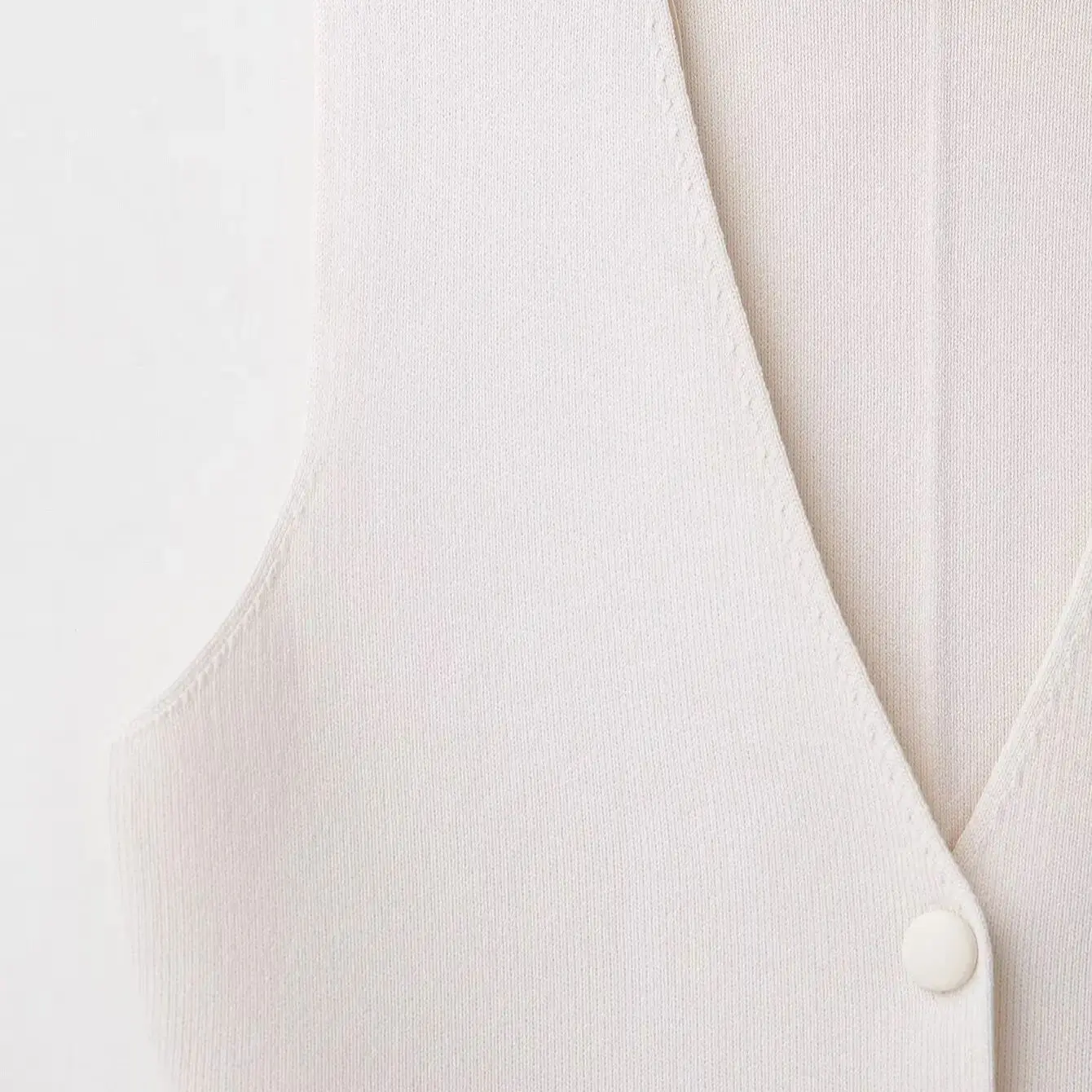 المرأة الأنيقة أزياء كل مباراة الخامس الرقبة سترة دون أكمام محبوك صدرية البنطال القصير اقتصاص سترات للنساء