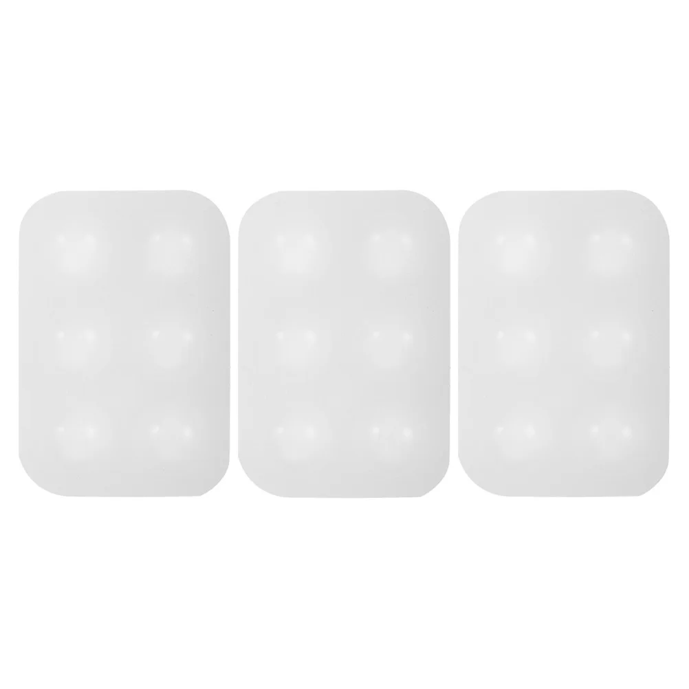 

3Pcs Oil Painting Palette Silicone Paint Trays Watercolor Pigment Mixing Trays Color Mixing Paint Palette Oil Painting Plate
