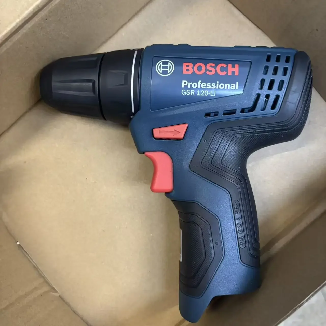 Bosch GSR 120-LI 12V Battery Powered Hand Drill 3.0Ah Li-ion for Masonry Wood & Metal Drilling