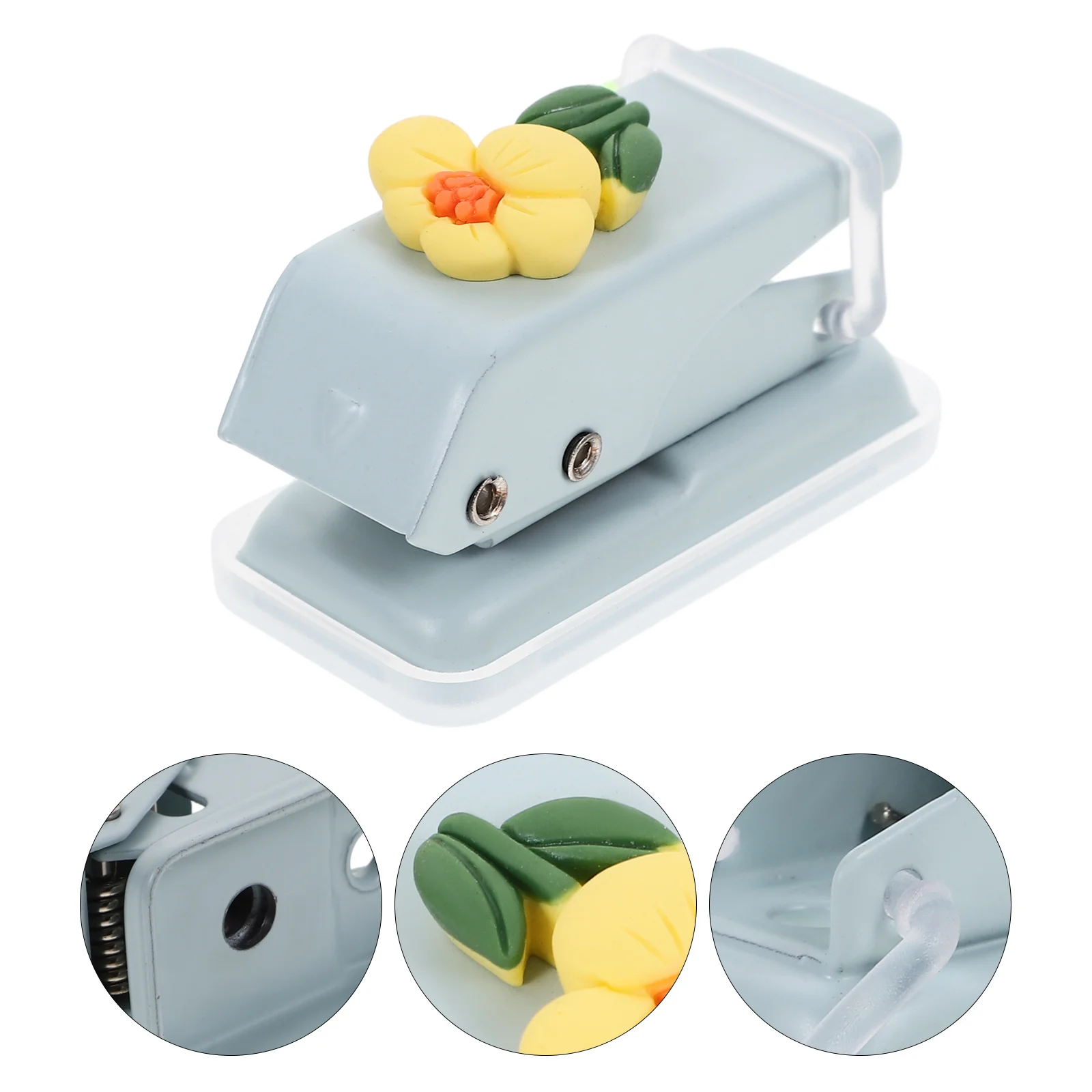 

Adjustable Metal Manual Hole Puncher For Paper Office Scrapbook Pp Resin Portable Punch Tool Single Triangle Paper