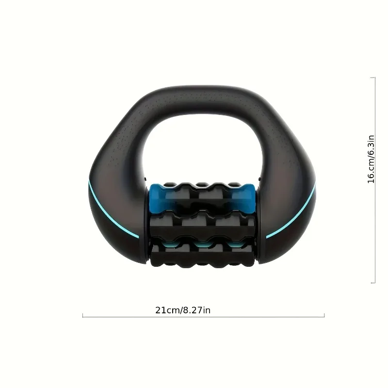 Electric Massage Roller Portable Vibration Massager Adjustable Speed USB Charged Muscle Relief Home Gym Travel