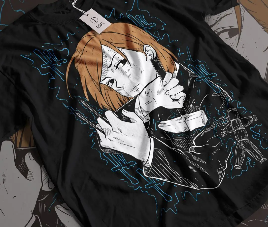 Jujutsu Kaisen Shirt Nobara Kugisaki Itadori Yuji Shirt Mahito Anime ALL SIZES