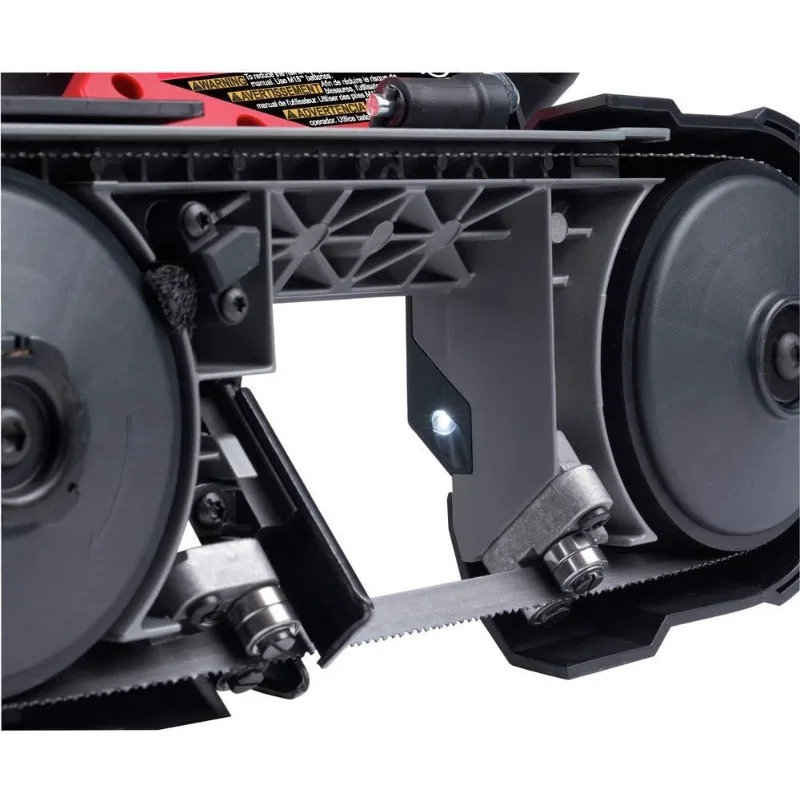 เลื่อยสายพาน สีดำ, สีแดง, สีเงิน 	 ไร้สาย