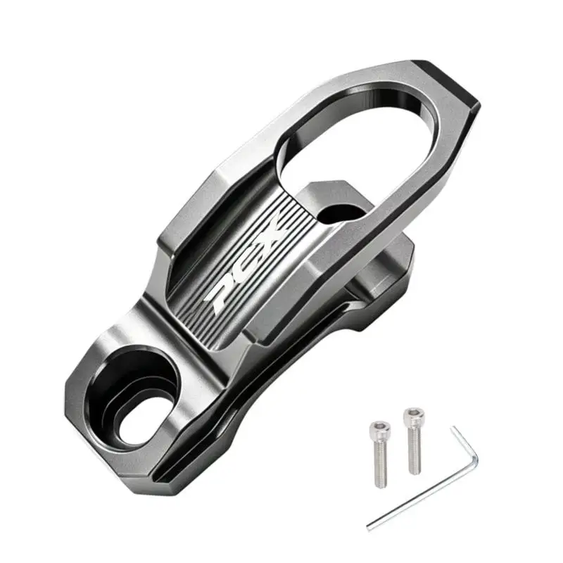 31BC Motorcycle Bag Hook, 22 Mm Clamp-On Aluminum Handlebar Mount for PCX160/150 ADV160/350 Helmet Carry, Daily Stops