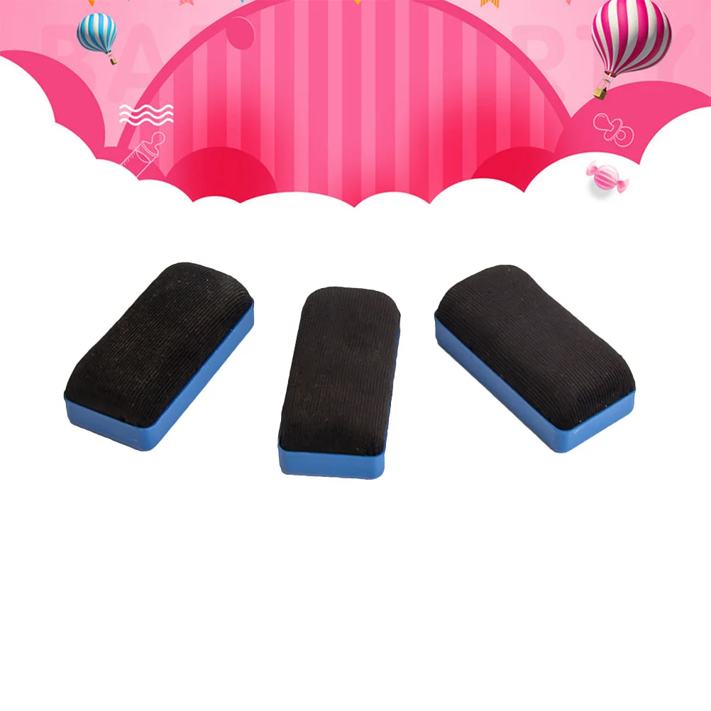 12Pcs Magnetic Whiteboard Eraser Flannel Cleaner Easy Use Quick Wash No Trace Office Supplies Board Brush Whiteboard Eraser