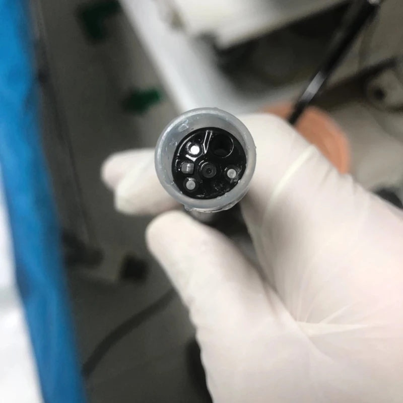 5 pçs/lote Tampas Endoscópicas Descartáveis Far-end Gastroenteroscopia Tampa Transparente