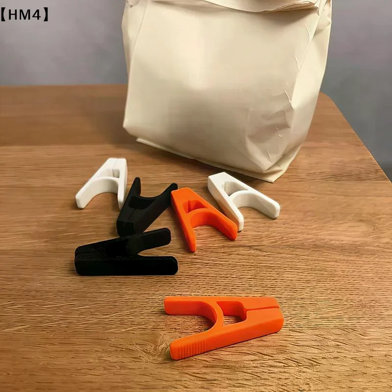 Clips para bolsas de comida de tamaño mini, colores aleatorios, clip de sellado reutilizable, herramientas de almacenamiento de cocina para fácil transporte y uso al aire libre〔HM4〕