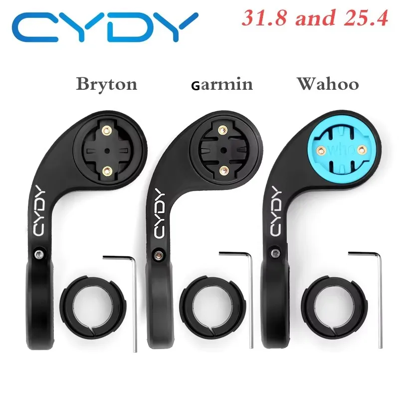 حامل CYDY لـ Garmin/Bryton/Wahoo MTB لركوب الدراجات على الطرق GPS ودعامة عداد السرعة للدراجة