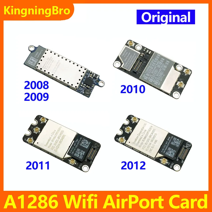 Original A1286 Wifi Airport Card Bluetooth 3.0 / 4.0 For Macbook Pro 15