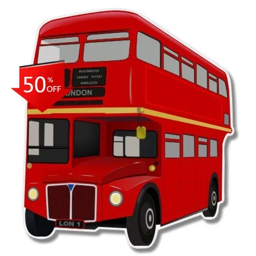 

London Bus Phone Cool Motor Home Window Truck Car Accessory Trendy Funny Aesthetic