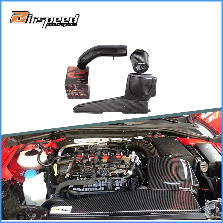 

Airspeed Factory Auto Engine Parts Dry Carbon Fiber Performance Cold Air Intake Kit System For AUDI A3 S3 8V 2.0T EA888 GEN3