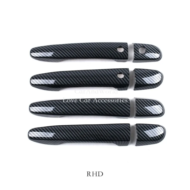 

RHD For Mazda CX-5 CX5 2017-2025 Car Door Bowl Handle Protector Cover Trims ABS Chrome Decorative Stickers Covers Accessories