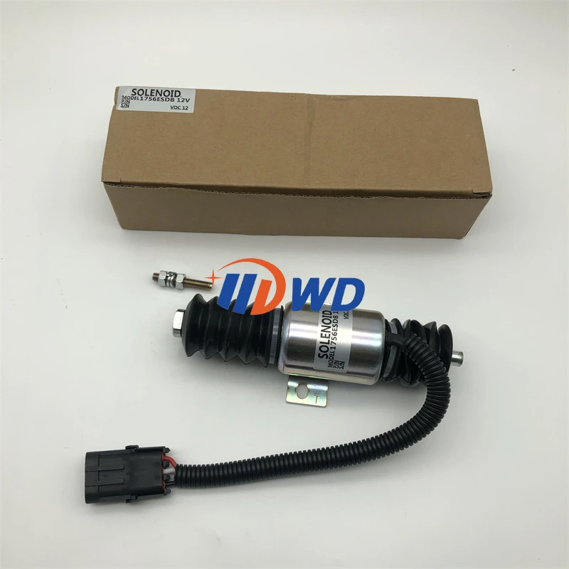 TCU14931 836664211 836667369 SA-5189 420-35448 1756ESDB Stop Solenoid for John Deere Woodward Engine F911 F925 F932 TCU14931