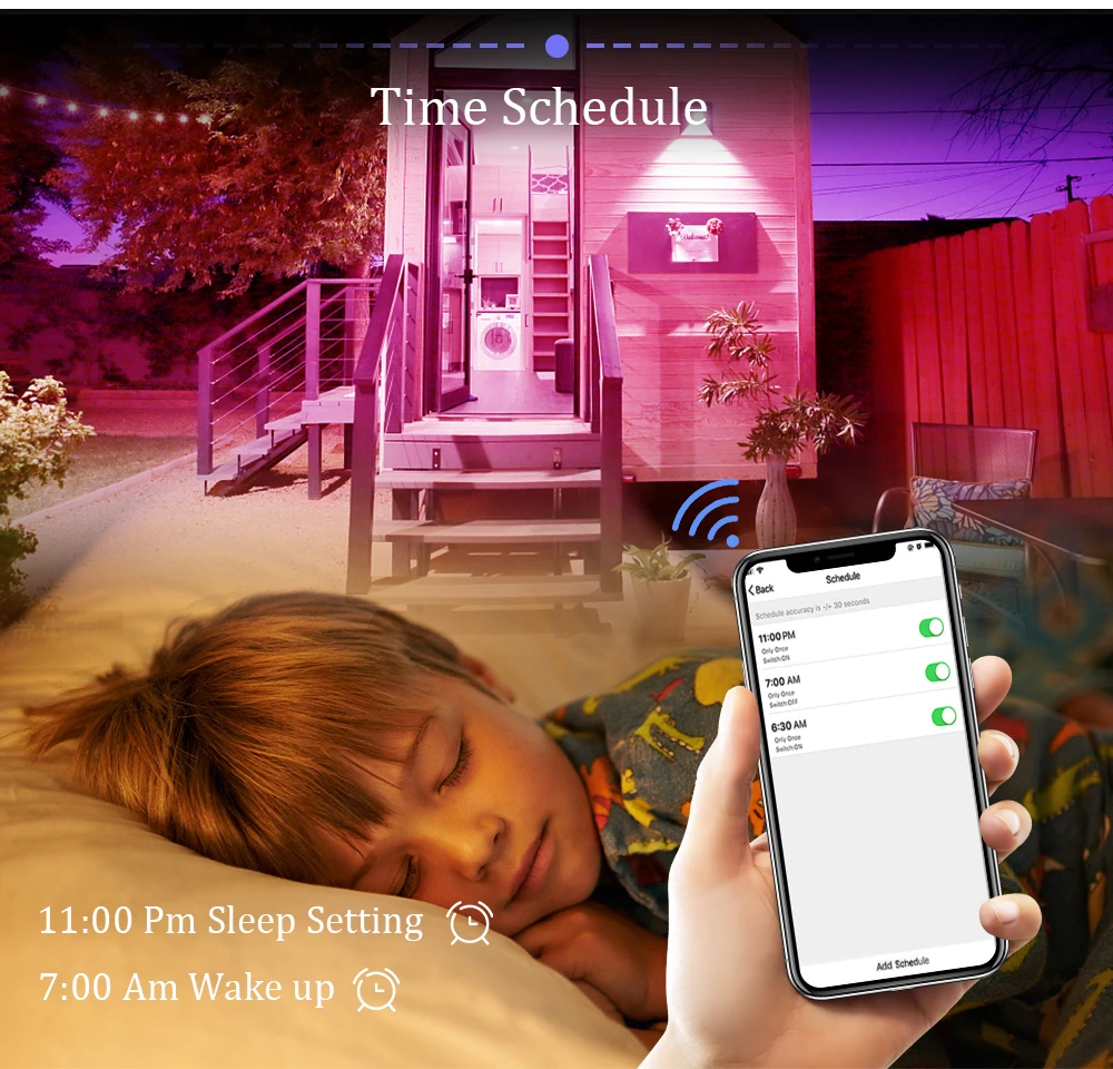 Tuya ไฟฟลัดไลท์ LED 30/50/100W, ไฟสปอตไลท์กลางแจ้งกันน้ำไฟ RGB สมาร์ทวอลท์220V ให้ความอบอุ่นในโคมไฟสไตล์วินเทจ