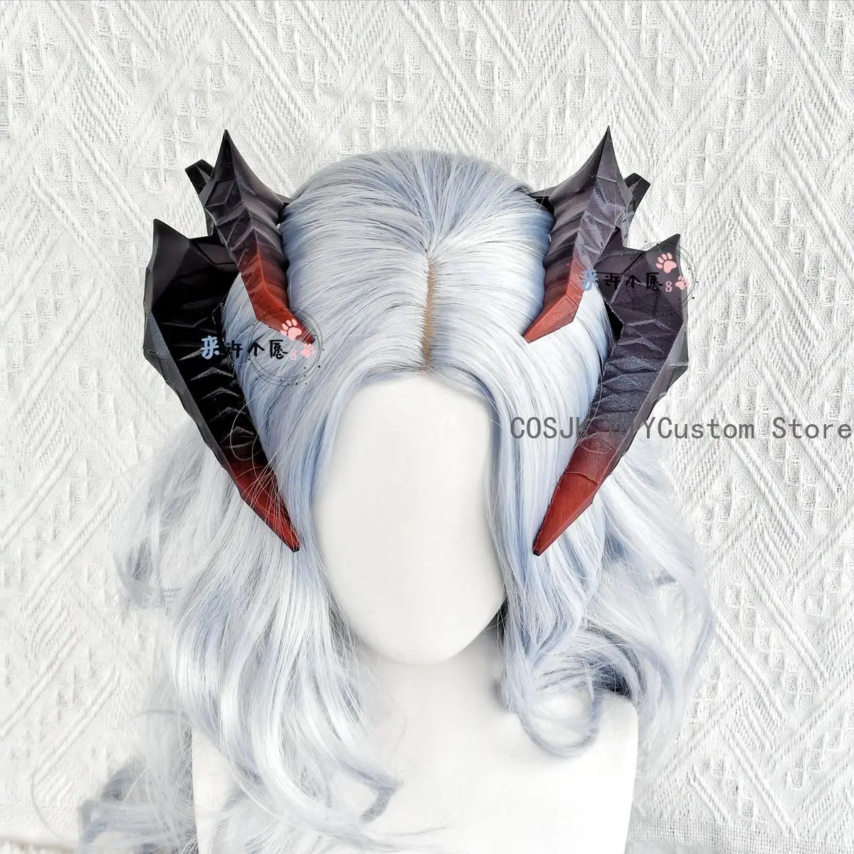 

Arknights Saria Corner Headwear Necklace Earrings Prop Accessories 3D Printing Anime Cosplay Halloween