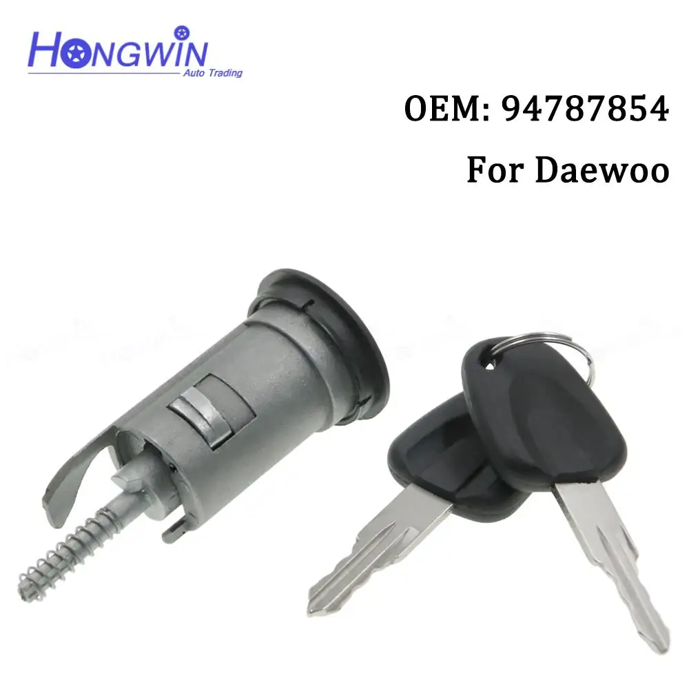 Genuine No. S6460003 94787854 S6460010 95710800 Ignition Key Switch Lock Cylinder + 2 Key For Daewoo Cielo Nexia Opel Vectra