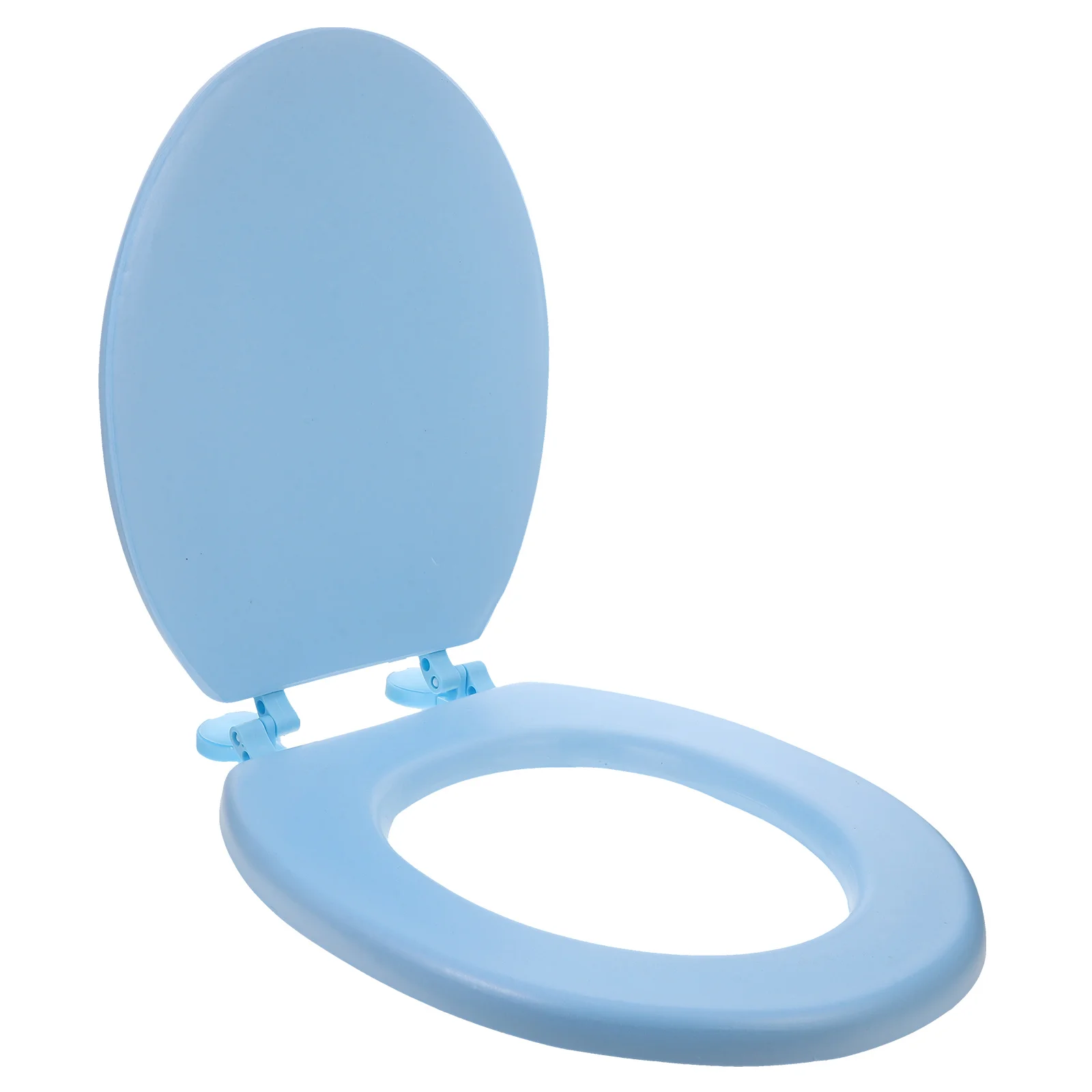 

Soft Foam Toilet Seat Cover Thickened Universal Round Removable Cushion Bathroom Classic Easy Clean Slow Closing Lid