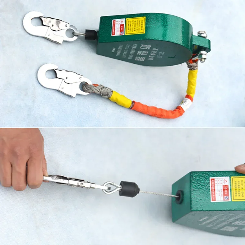 

Premium products Fall Arrester Wire Rope Falling Protector Safety Catcher Retractable Fall Arrester