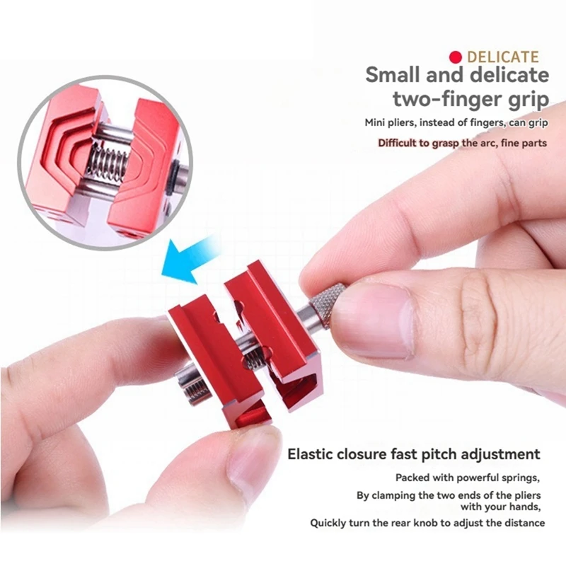 Mini abrazadera de aleación y soporte Mini tornillo de banco de mano multifuncional -90637 III Mini tornillo de banco