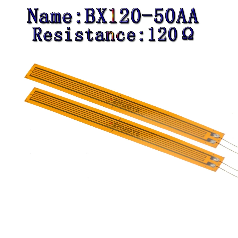 10pcs weighing sensor Strain GaugeBX120-50AA resistance high-precision resistance 120Ω Weighing pressure Strain gauges