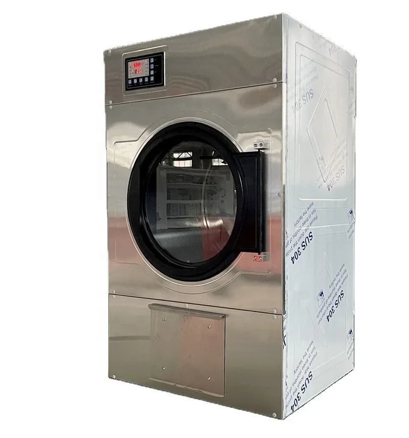 

15KG to 150KG Stainless Steel Industrial and Commercial Laundry Electric Steam or Gas Heating Tumble Dryer Machine