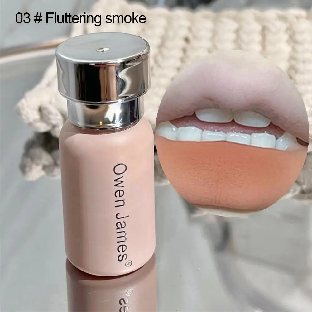 6 Colors Lip Glaze Matte Velvet Non-stick Cup Lipstick For Owen James Non-fade Waterproof Lip Mud James Lip Glazed ﻿ H1F9