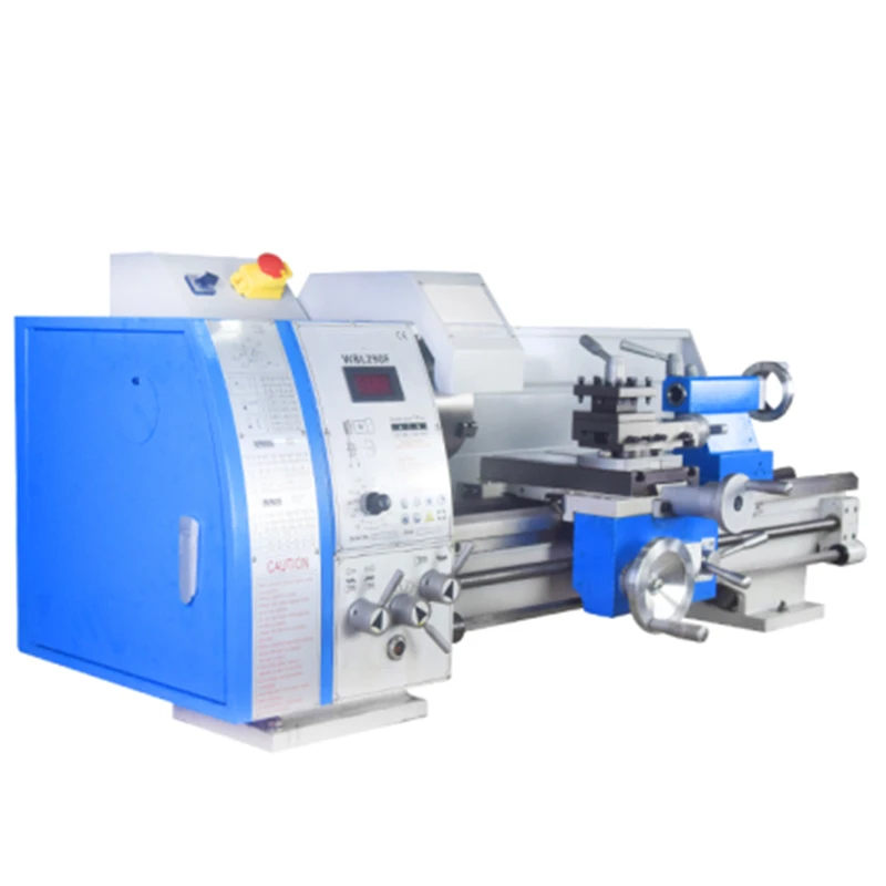 WBL290F Home Lathe Multifunctional Precision Lathe Industrial Teaching Processing Metal Home Micro Desktop Machinery