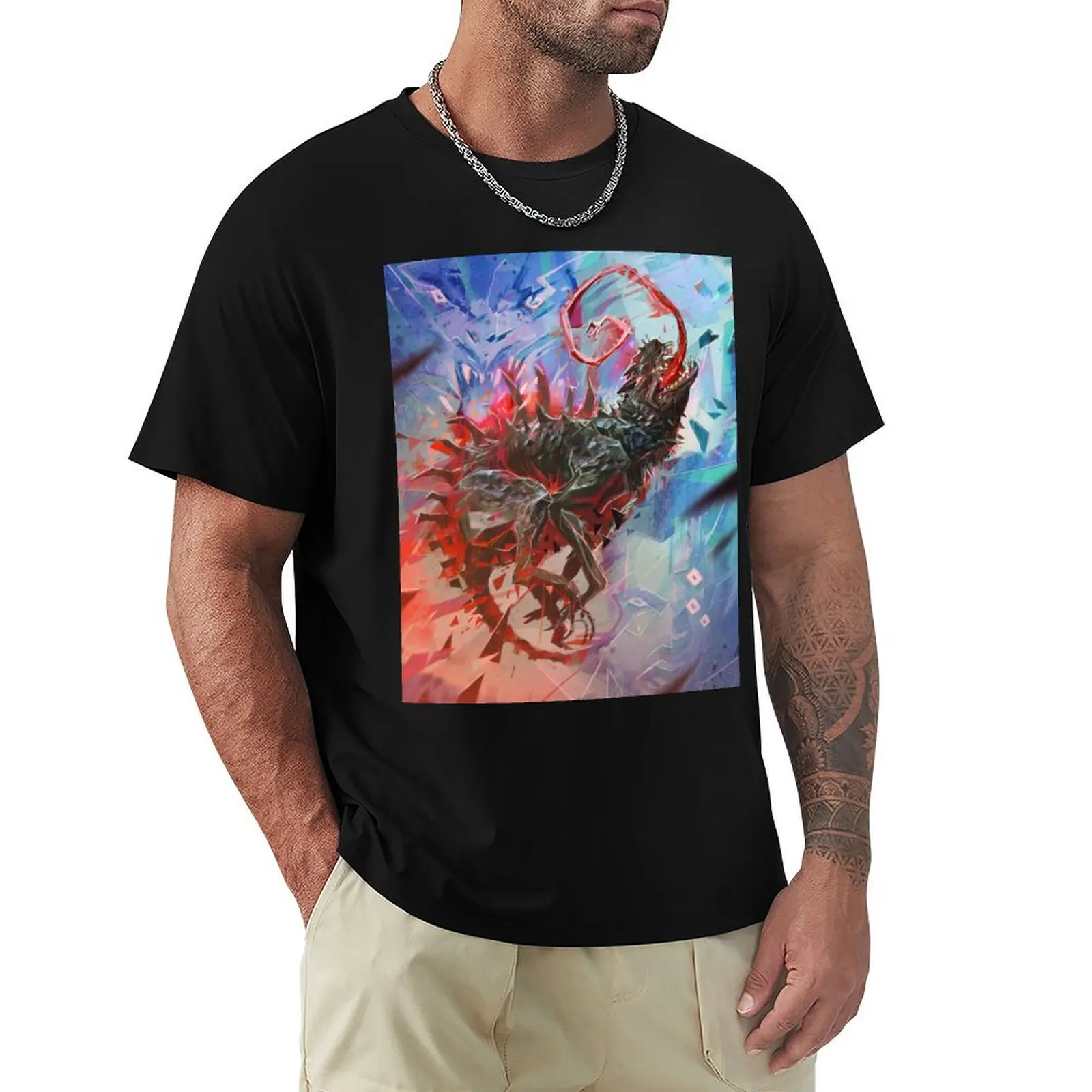 Hound of Tindalos by Lo?c Muzy T-Shirt t shirt man designer T-Shirt