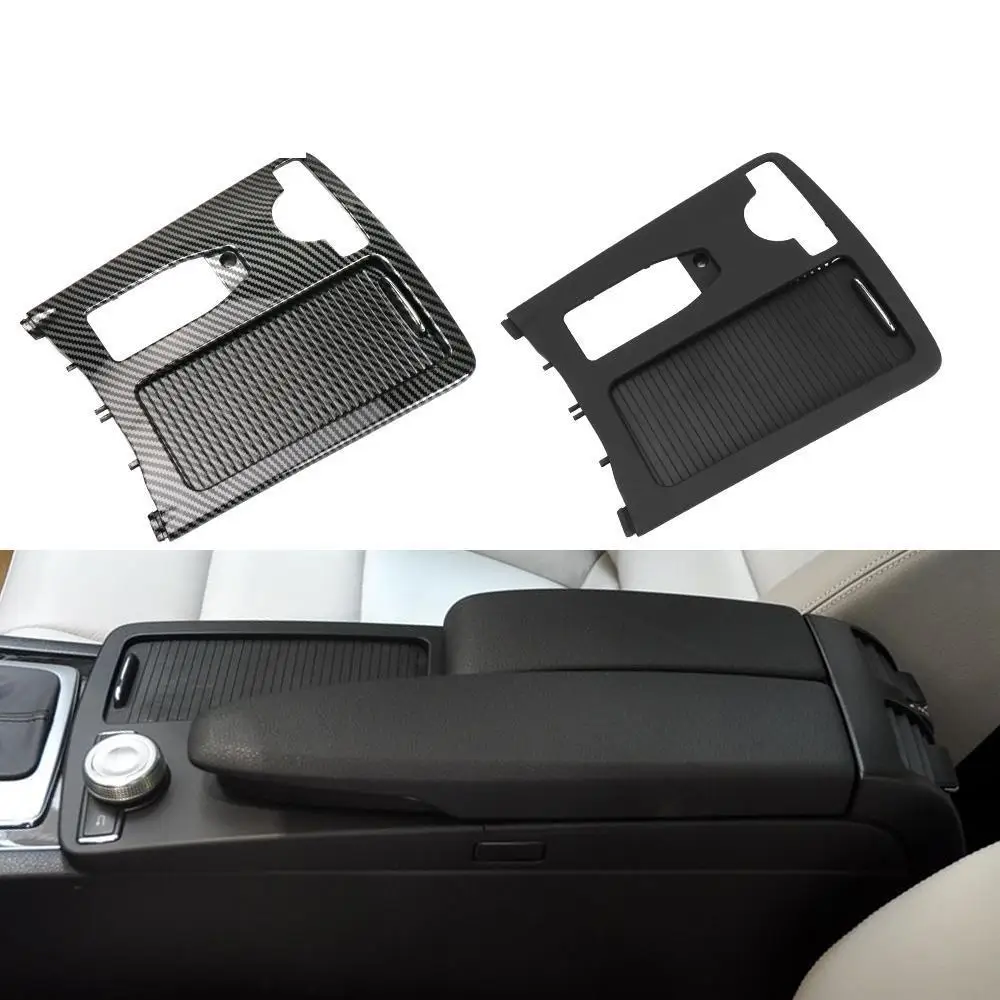 Car Center Console Roller Blind Cover Water Cup Holder Cover for Mercedes-Benz W204 W212 2046800107 A20468047089051