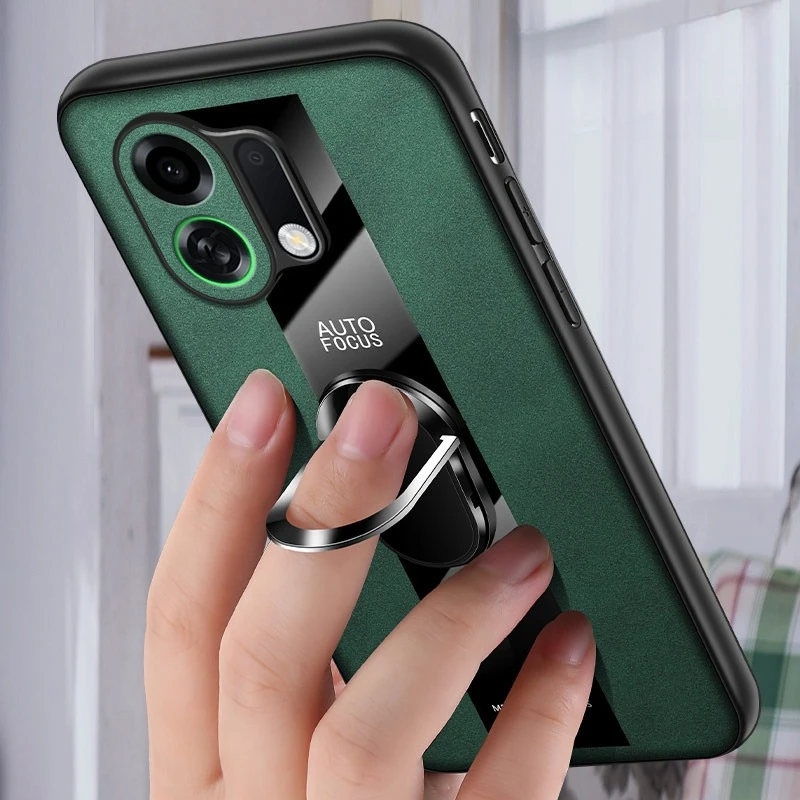 ل Magsafe حلقة حامل غطاء ل ممن لهم K13 توربو برو K13X بو جلد الغنم المغناطيسي شحن لاسلكي للصدمات الغطاء الخلفي