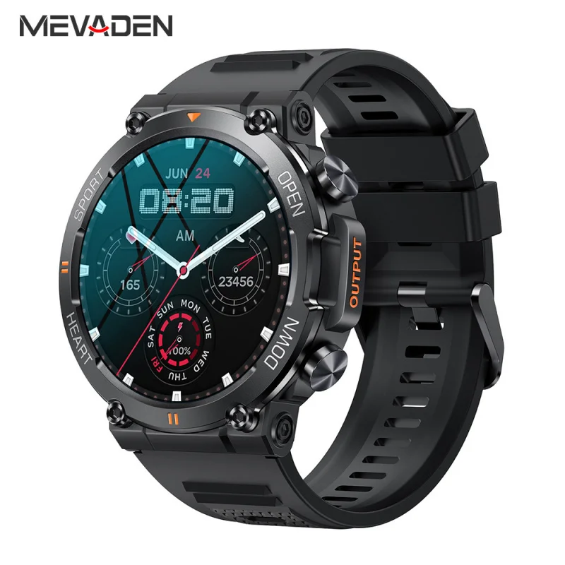 

MEVADEN-BorderK56Smart часы для спортивных вызовов, часы с пульсометром, монитор melanda MD56