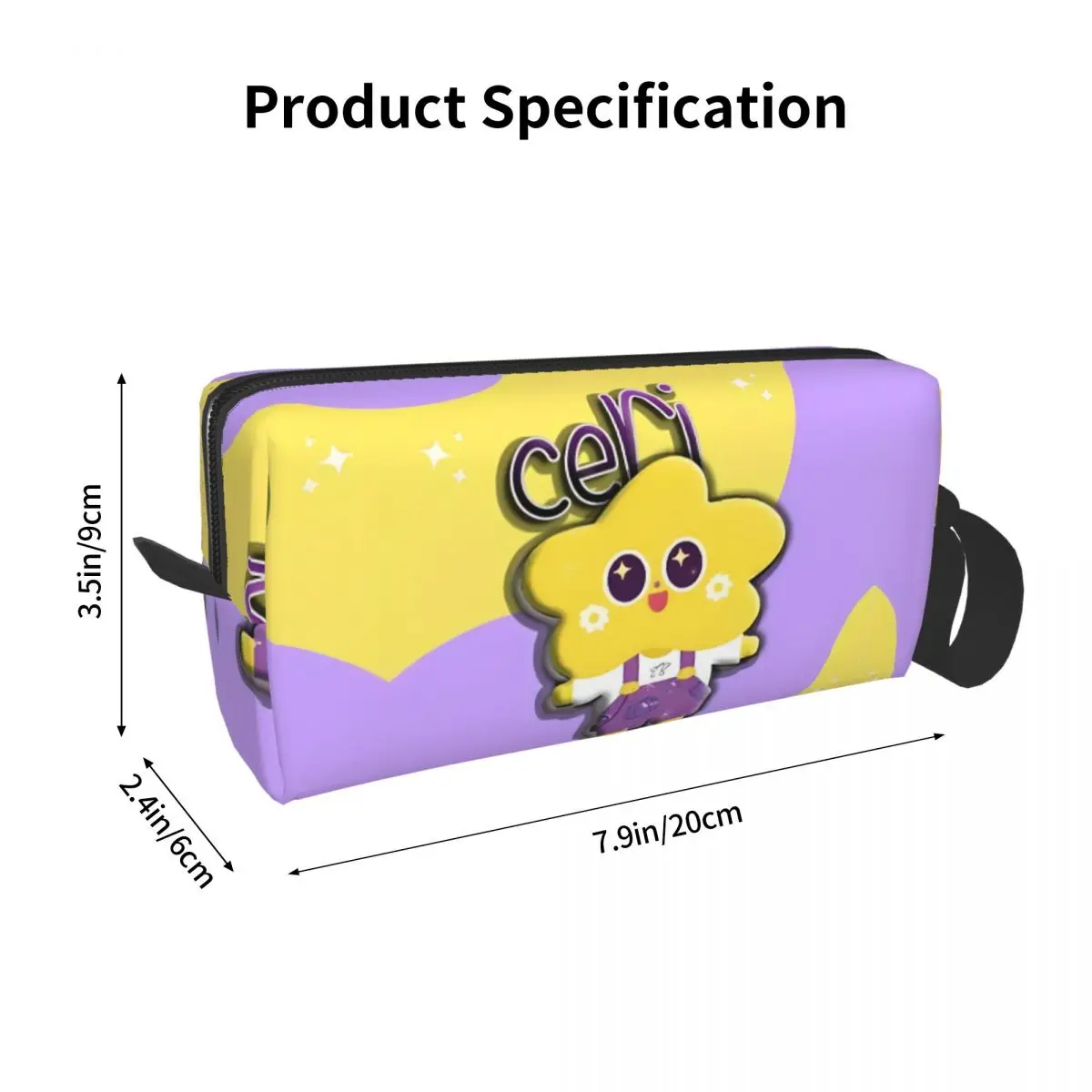 Ceri AouBoom Makeup Bag Pouch Thai Star Drama CP Cosmetic Bag Travel Toiletry Small Makeup Pouch Storage Bag for Women view 6